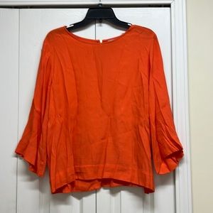 Sam & Lavi orange blouse size medium